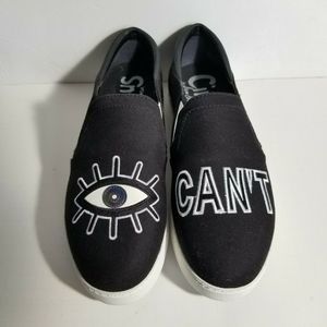 Sam Edelman Circus Canvas Shoes Eye Cant Slip On